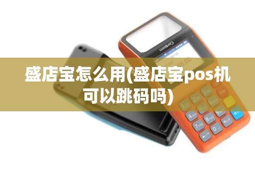 盛店宝怎么用(盛店宝pos机可以跳码吗)