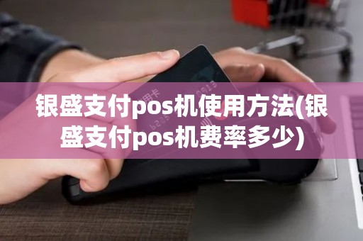 银盛支付pos机使用方法(银盛支付pos机费率多少)