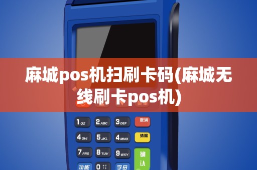 麻城pos机扫刷卡码(麻城无线刷卡pos机)