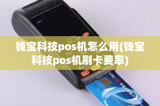 钱宝科技pos机怎么用(钱宝科技pos机刷卡费率)