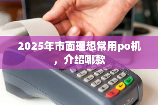 2025年市面理想常用po机，介绍哪款