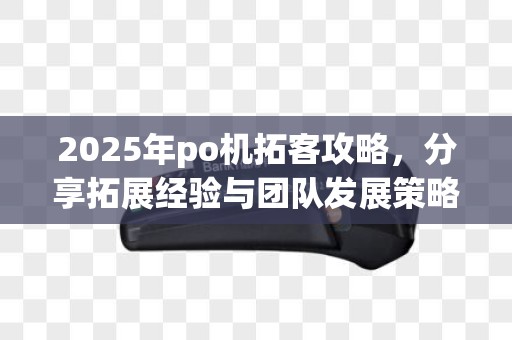 2025年po机拓客攻略，分享拓展经验与团队发展策略