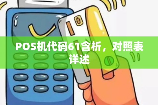 POS机代码61含析，对照表详述