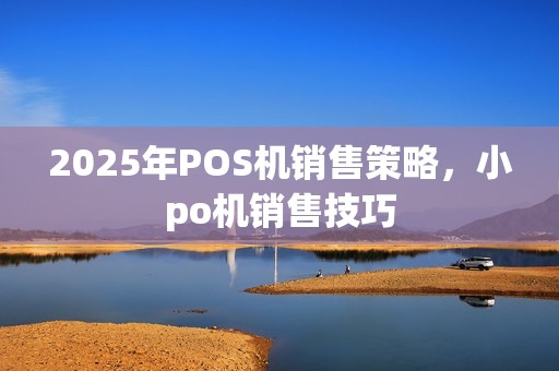 2025年POS机销售策略，小po机销售技巧