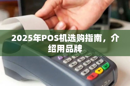 2025年POS机选购指南，介绍用品牌