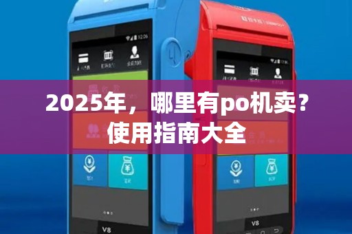 2025年，哪里有po机卖？使用指南大全