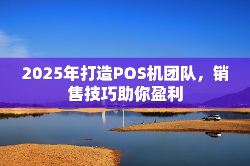 2025年打造POS机团队，销售技巧助你盈利