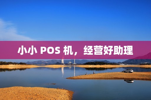 小小 POS 机，经营好助理
