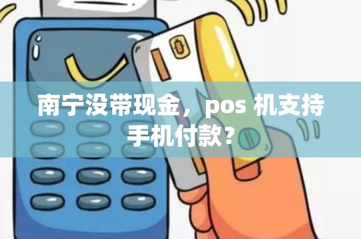 南宁没带现金，pos 机支持手机付款？