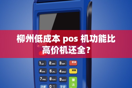 柳州低成本 pos 机功能比高价机还全？