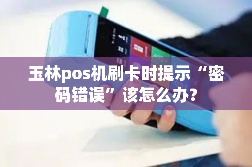 玉林pos机刷卡时提示“密码错误”该怎么办？