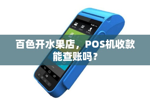 百色开水果店，POS机收款能查账吗？