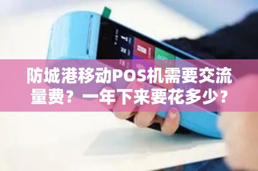 防城港移动POS机需要交流量费？一年下来要花多少？