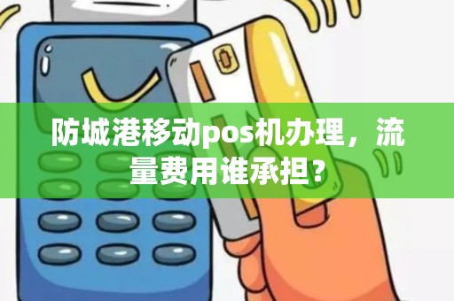 防城港移动pos机办理，流量费用谁承担？