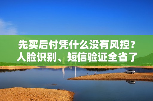 先买后付凭什么没有风控？人脸识别、短信验证全省了！