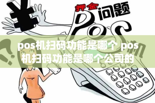 pos机扫码功能是哪个 pos机扫码功能是哪个公司的