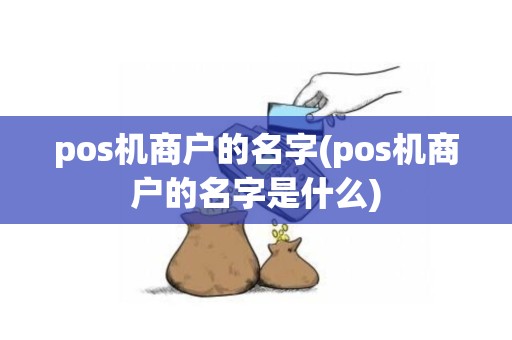 pos机商户的名字(pos机商户的名字是什么)