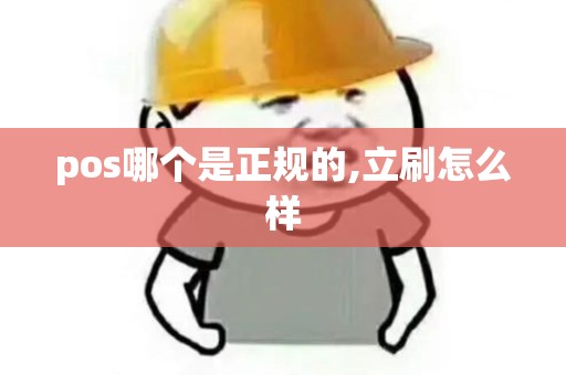 pos哪个是正规的,立刷怎么样