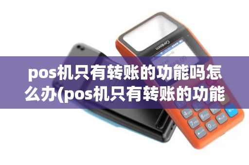 pos机只有转账的功能吗怎么办(pos机只有转账的功能吗)