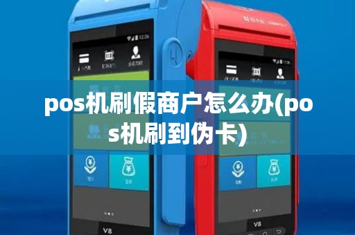 pos机刷假商户怎么办(pos机刷到伪卡)