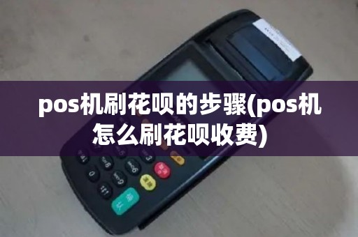 pos机刷花呗的步骤(pos机怎么刷花呗收费)