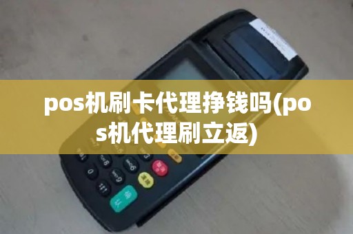 pos机刷卡代理挣钱吗(pos机代理刷立返)