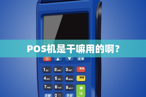 POS机是干嘛用的啊？