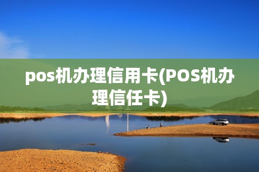 pos机办理信用卡(POS机办理信任卡)