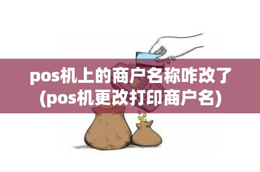 pos机上的商户名称咋改了(pos机更改打印商户名)