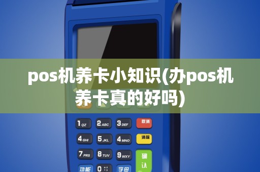 pos机养卡小知识(办pos机养卡真的好吗)