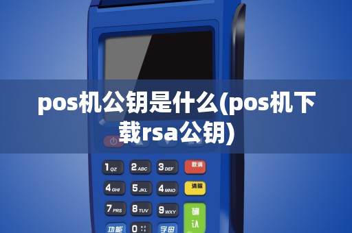 pos机公钥是什么(pos机下载rsa公钥)