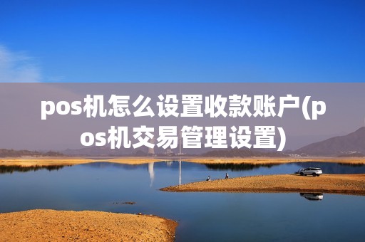 pos机怎么设置收款账户(pos机交易管理设置)