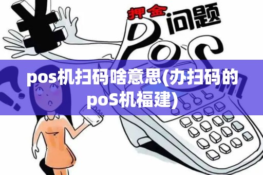 pos机扫码啥意思(办扫码的poS机福建)