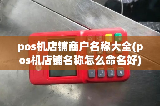 pos机店铺商户名称大全(pos机店铺名称怎么命名好)