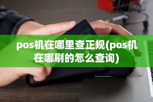 pos机在哪里查正规(pos机在哪刷的怎么查询)