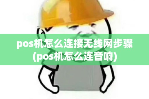 pos机怎么连接无线网步骤(pos机怎么连音响)