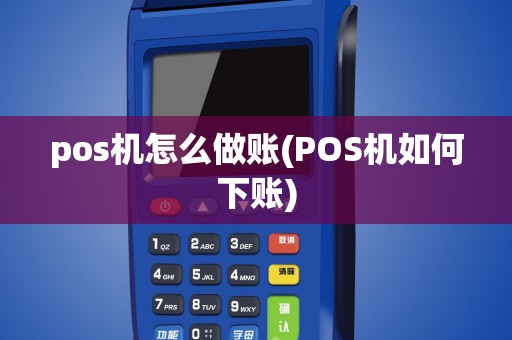 pos机怎么做账(POS机如何下账)