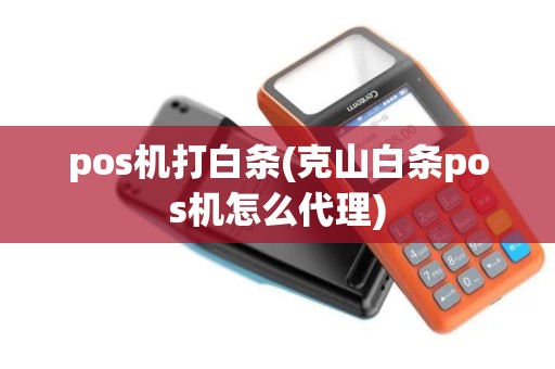 pos机打白条(克山白条pos机怎么代理)