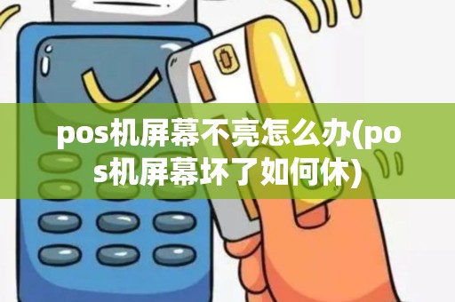 pos机屏幕不亮怎么办(pos机屏幕坏了如何休)
