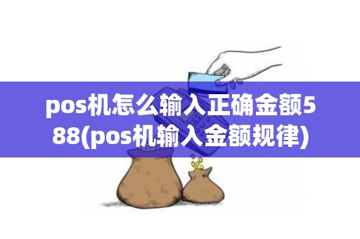 pos机怎么输入正确金额588(pos机输入金额规律)