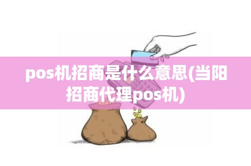 pos机招商是什么意思(当阳招商代理pos机)