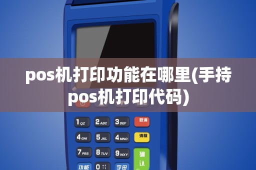 pos机打印功能在哪里(手持pos机打印代码) pos机打印功能在哪里(手持pos机打印代码)