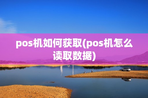 pos机如何获取(pos机怎么读取数据)