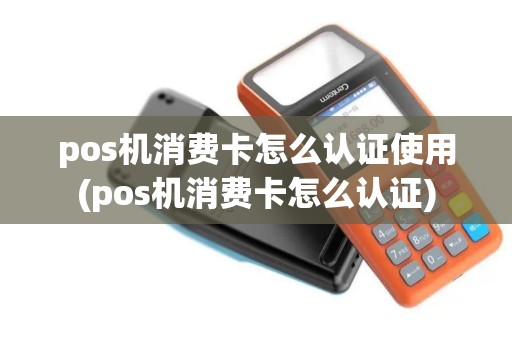 pos机消费卡怎么认证使用(pos机消费卡怎么认证)