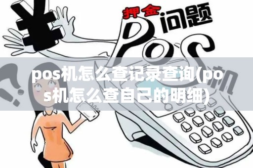 pos机怎么查记录查询(pos机怎么查自己的明细)