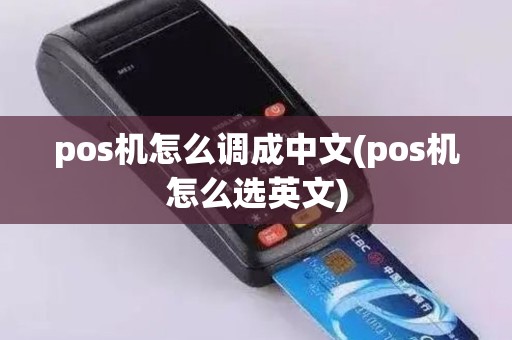 pos机怎么调成中文(pos机怎么选英文)