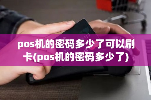 pos机的密码多少了可以刷卡(pos机的密码多少了)
