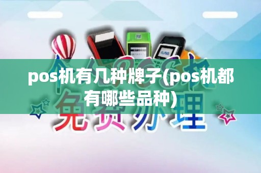 pos机有几种牌子(pos机都有哪些品种)