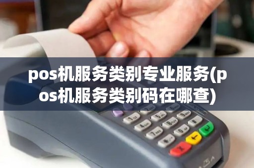 pos机服务类别专业服务(pos机服务类别码在哪查)