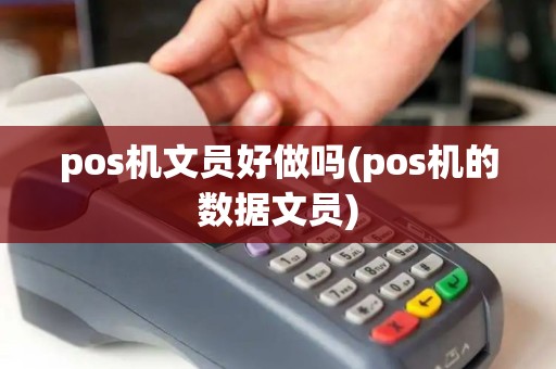 pos机文员好做吗(pos机的数据文员)